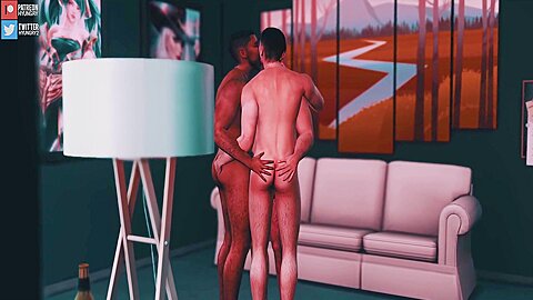 Sims 4 – Military Man Gets Fucked By His Roommates
