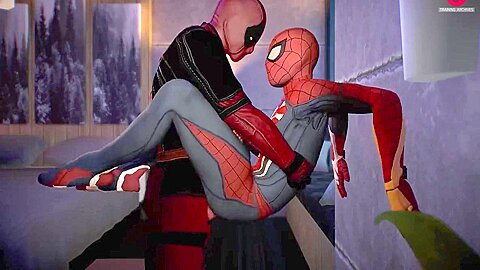 Spider Man And Car Toon – Ta Xxx With Deadpool