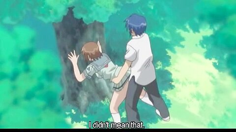 Hentai Girl Banged Against The Tree And Jizz Shot
